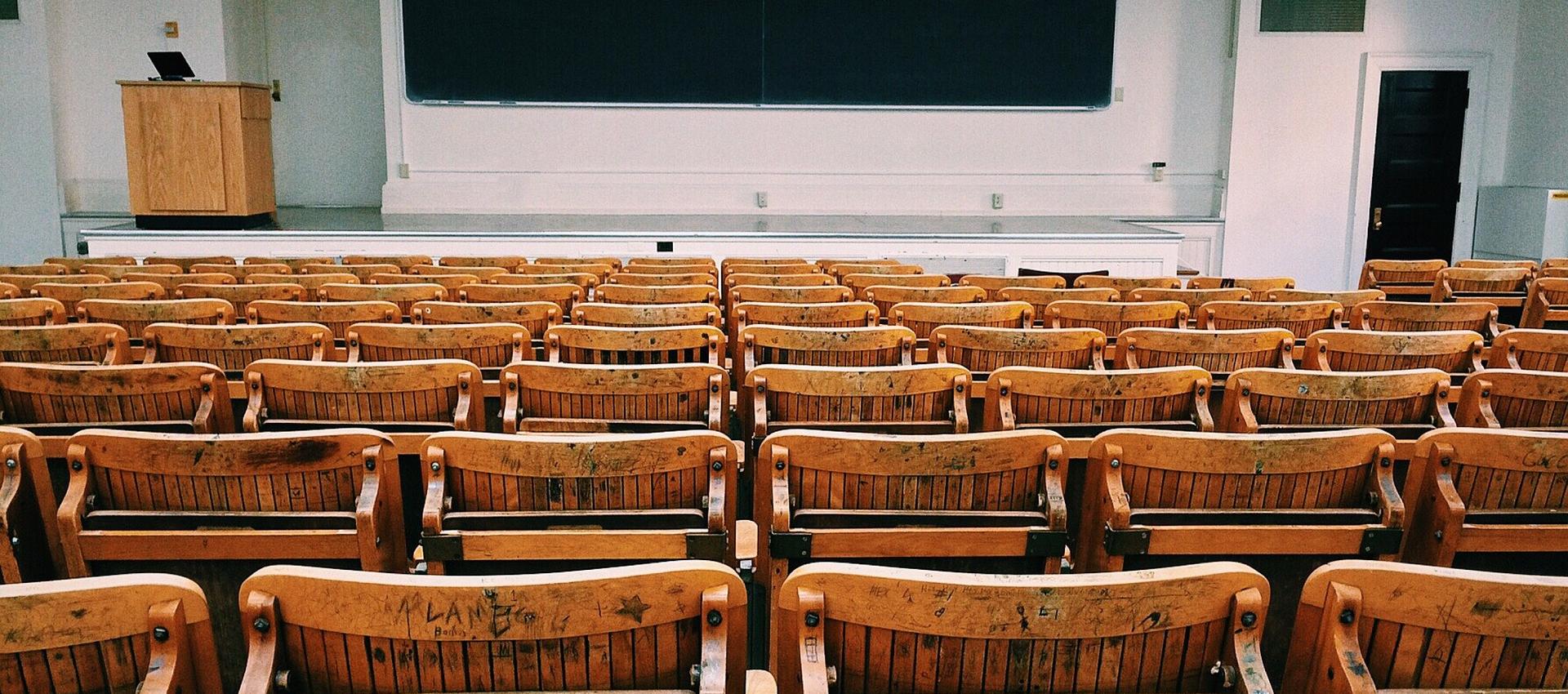 Empty classroom